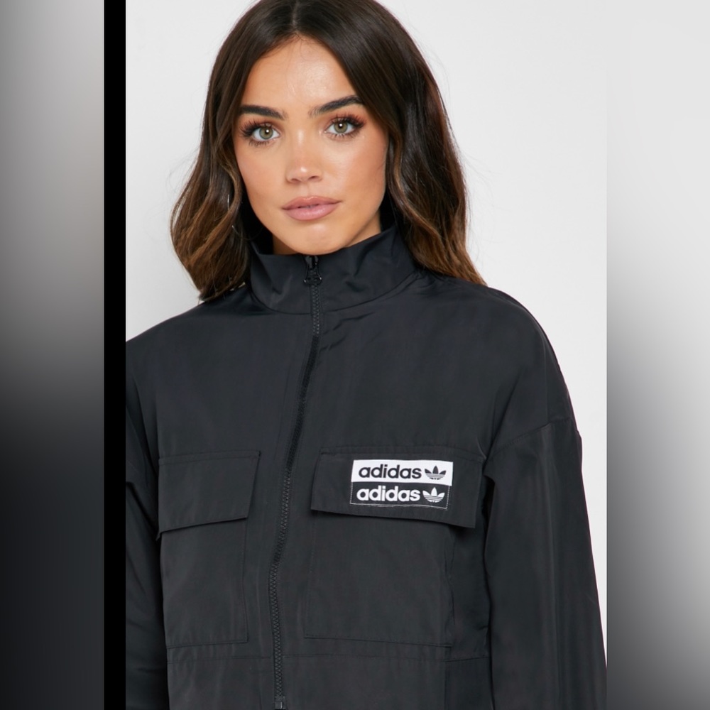 Adidas crock top zip up, active wear